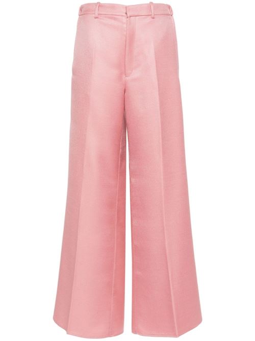 Rose pink virgin wool pants FORTE FORTE | 13218ROSE